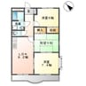 エランドール 3DKの間取り
