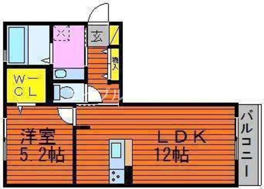 間取図 アヴァンスⅡ