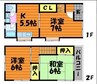 ブルーベリーはるかC 3Kの間取り