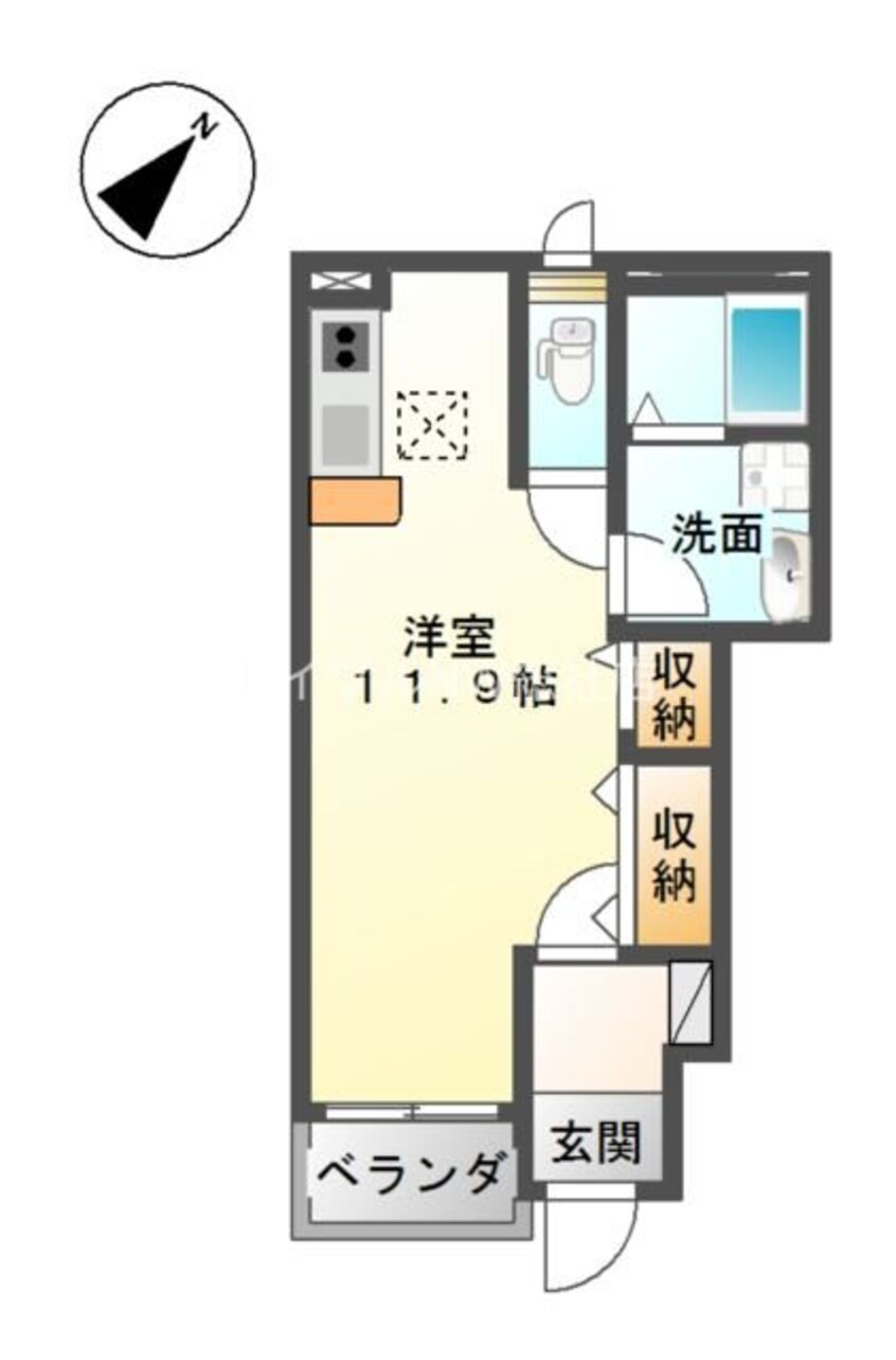 間取図 ペスカ・マーレ