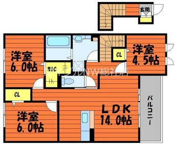 間取図 パークサイドレジデンス