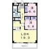サニーレジデンス　ＹＫ 2LDKの間取り