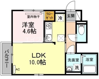 間取図 セントラルコーポ