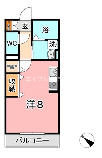 間取図 コンフォート高山