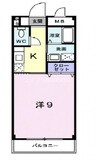 Ｄｅｍａｉｎ 1Kの間取り