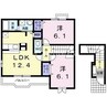 ブリーズＨ 2LDKの間取り