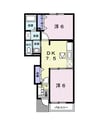 サニーコート　Ⅱ 2DKの間取り