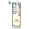 カレント 1Kの間取り