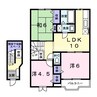 サンライズＢ 3LDKの間取り