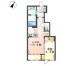 スターテラスⅡ総社駅南　（仮 1LDKの間取り