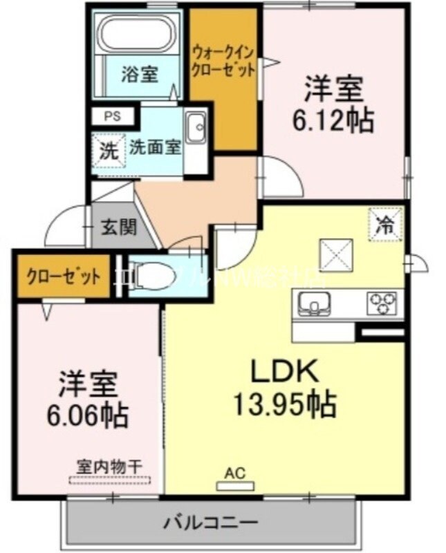 間取り図 ヴァン　ベール