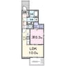 アスカ　Ｂ 1LDKの間取り