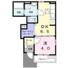 セレーノ 1DKの間取り