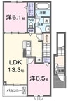 Ｍｏｄｅ　Ｅｉｇｈｔ　Ⅳ 2LDKの間取り