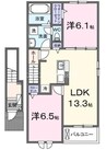 Ｍｏｄｅ　Ｅｉｇｈｔ　Ⅳ 2LDKの間取り