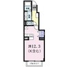 エスポワールＢ 1Kの間取り