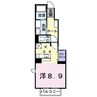 スターライト　Ａ 1Kの間取り