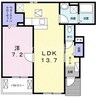 ユレナ２４ 1LDKの間取り