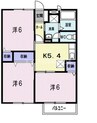 ハイム　サンチェリー 3Kの間取り