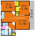 ベリー・オーライCの間取図