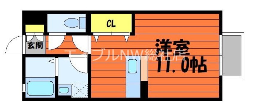 間取図 ブラウンヒル