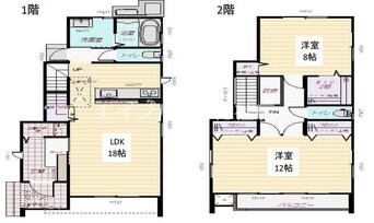 間取図 総社市駅南一丁目戸建