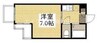 フィオーレ上東Ⅰ 1Kの間取り