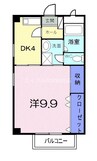ファミール・ビラＡ 1DKの間取り