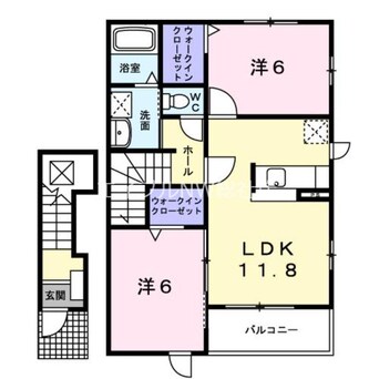 間取図 Ｆａｍｉｌｌｅ　Ｃ