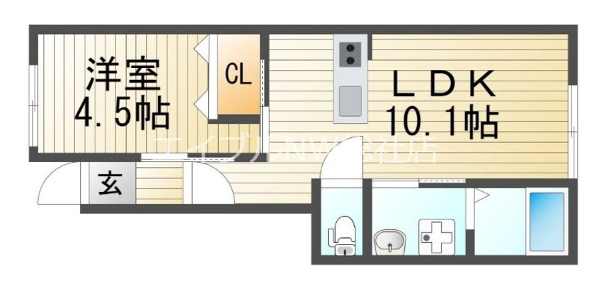 間取図 ＭＯＴＯ　ＣＡＳＡ