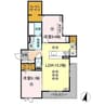 ガーデン　ラピッズ　 2LDKの間取り