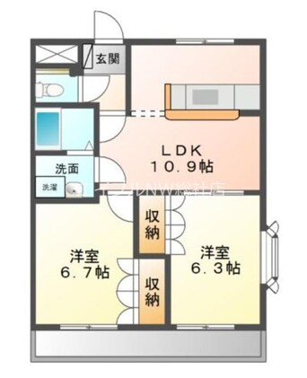 間取図 サンモール