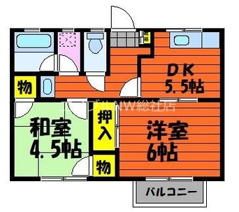 間取図 アコオグリーンタウン