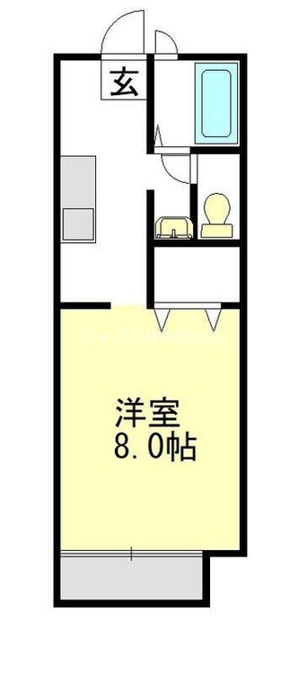 間取図 メルベイユ24　Ａ棟