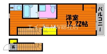 間取図 ソフィスコート総社駅南