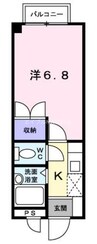 エスペランサＡ 1Kの間取り