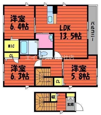 間取図 ラ・フレーズ