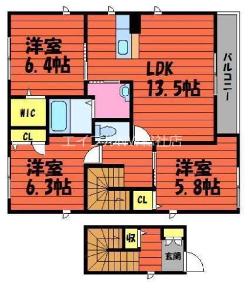 間取図 ラ・フレーズ