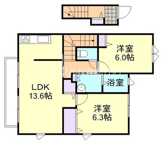 間取図 ビロカーレ　A棟