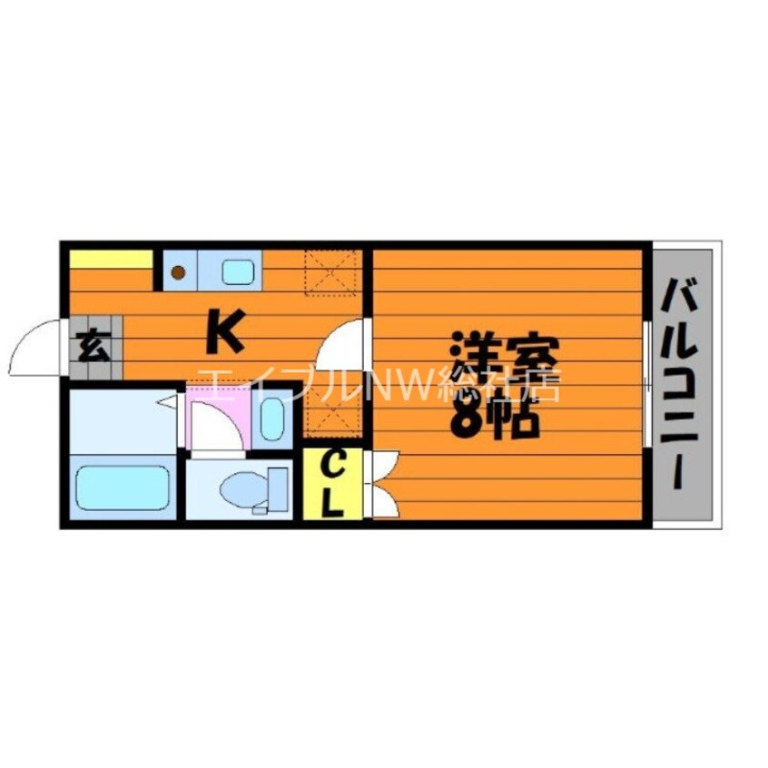 間取図 コンセルヴァトリオA棟