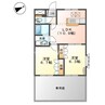 ブルトゥム 2LDKの間取り