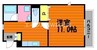 カーサＫ153 1Kの間取り