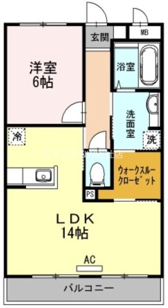 間取図 ラ・ペジーブル