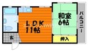 岡本ビルの間取図