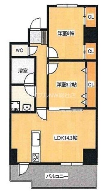 間取図 Bella casa South（ベラ　カーサ　サウス）