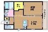 ティエラＡ 1LDKの間取り
