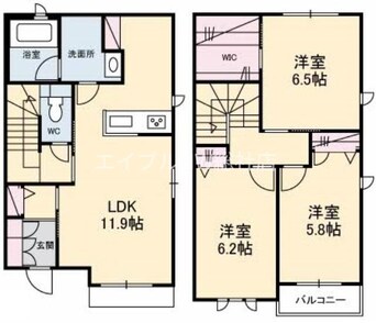 間取図 フォレスタＫ