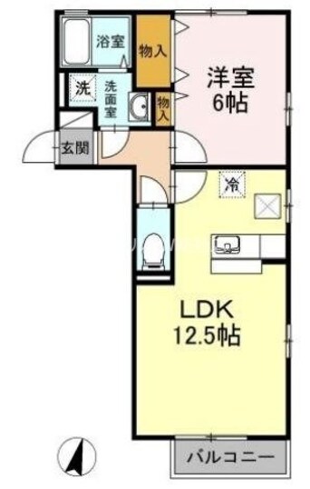 間取図 パルクエスト