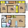 アルカンジュ中庄 3LDKの間取り
