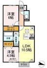 M‐DREAM 2LDKの間取り